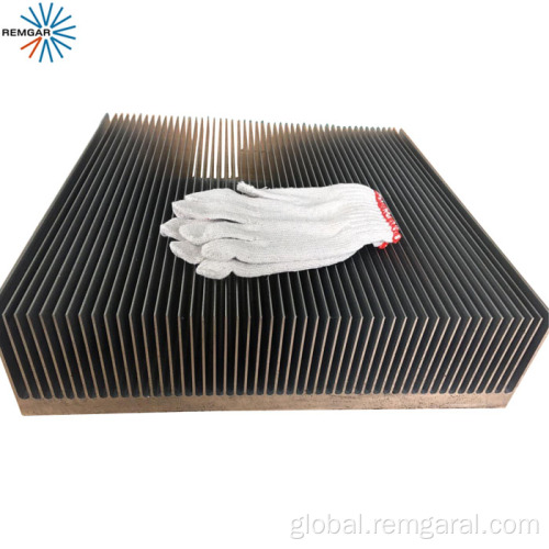 Custom Heat Sink Extruded custom designed 6061 6063 aluminum heat sink extruded Manufactory